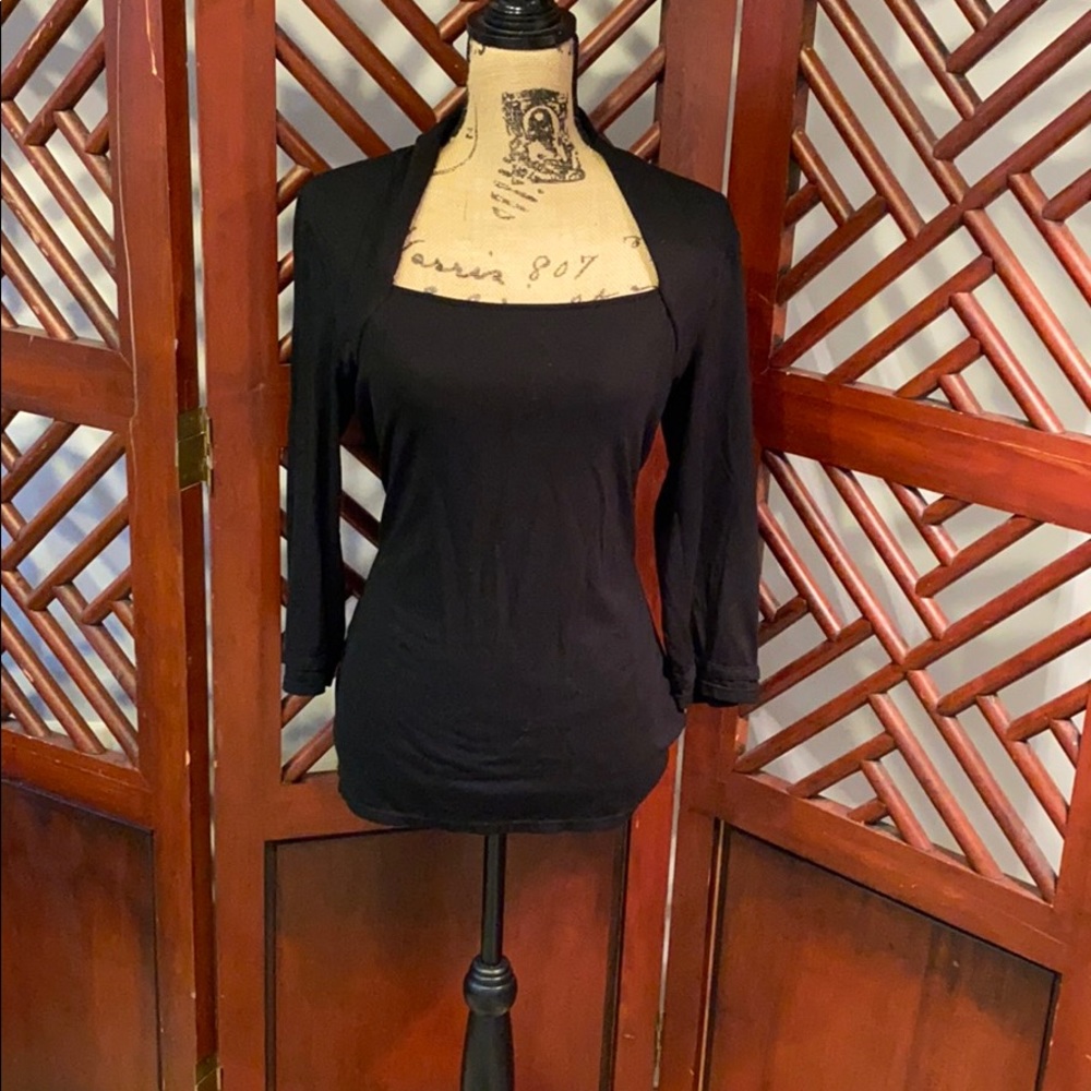 Black dress shirt